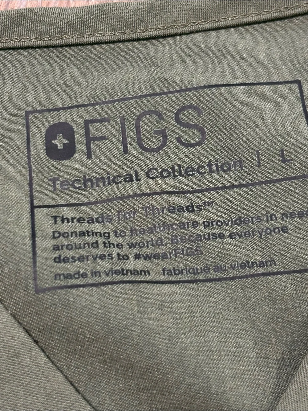 FIGS Scrub Set Mens L Top XXL Short Bottom Tansen Jogger Medical Uniform‎ Green